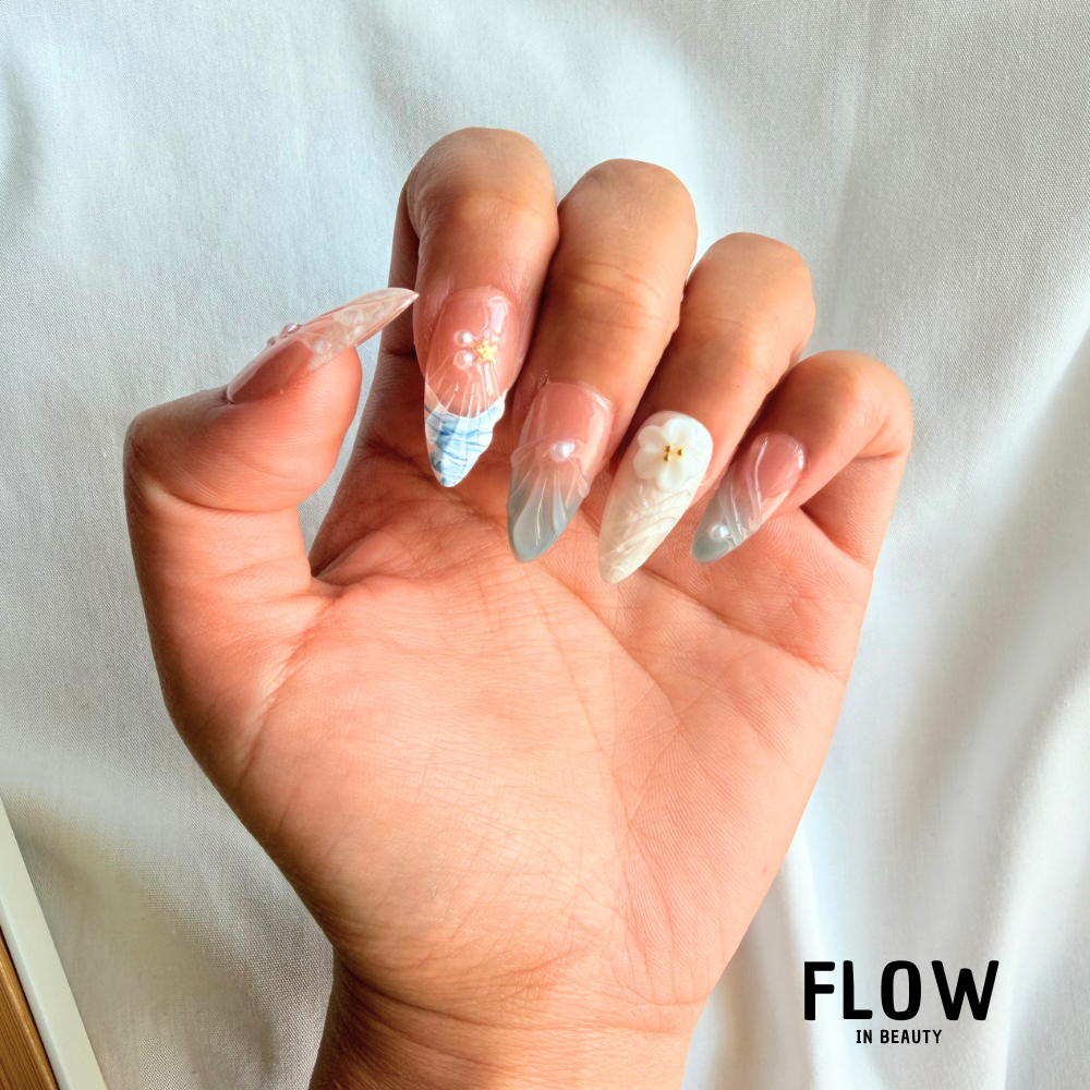 Unhas Press-On Ocean Glow