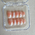 Unhas Press On Pérola Rosé
