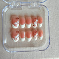 Unhas Press on Blanc Blossom