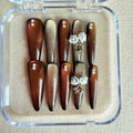 Unhas Press On Imperial Bronze