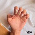 Unhas Press On Luxe Pearl
