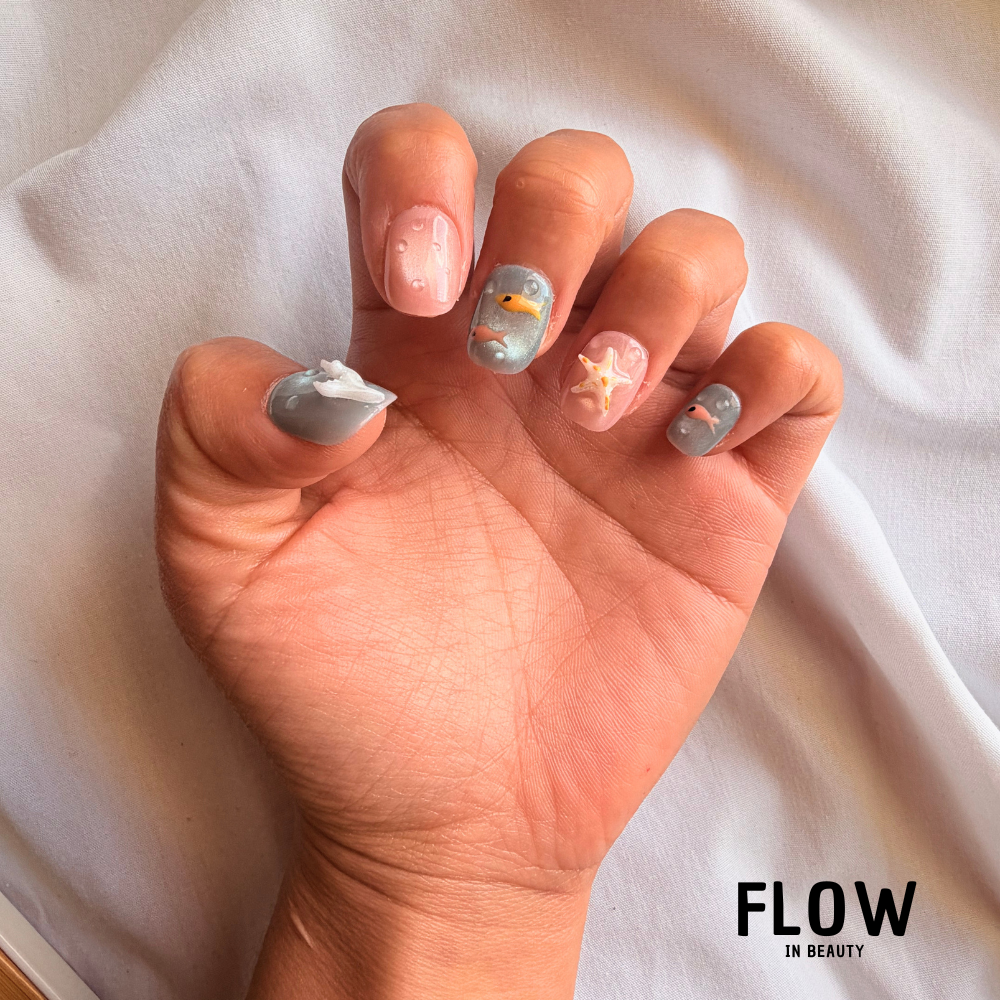 Unhas Press-On Ocean Breeze