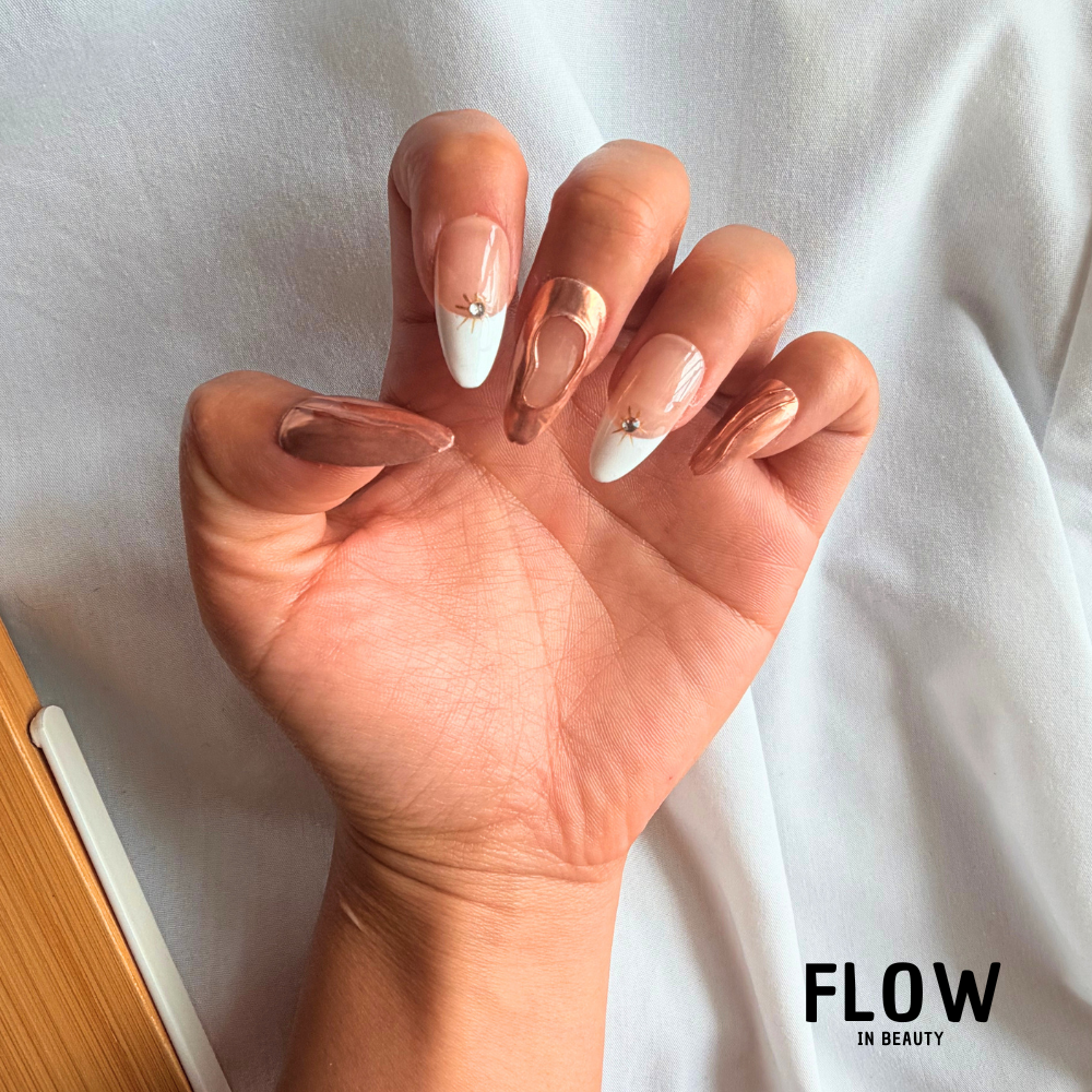 Unhas Press-On Copper Luxe