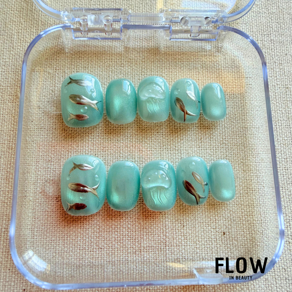 Unhas Press-On Ocean fish
