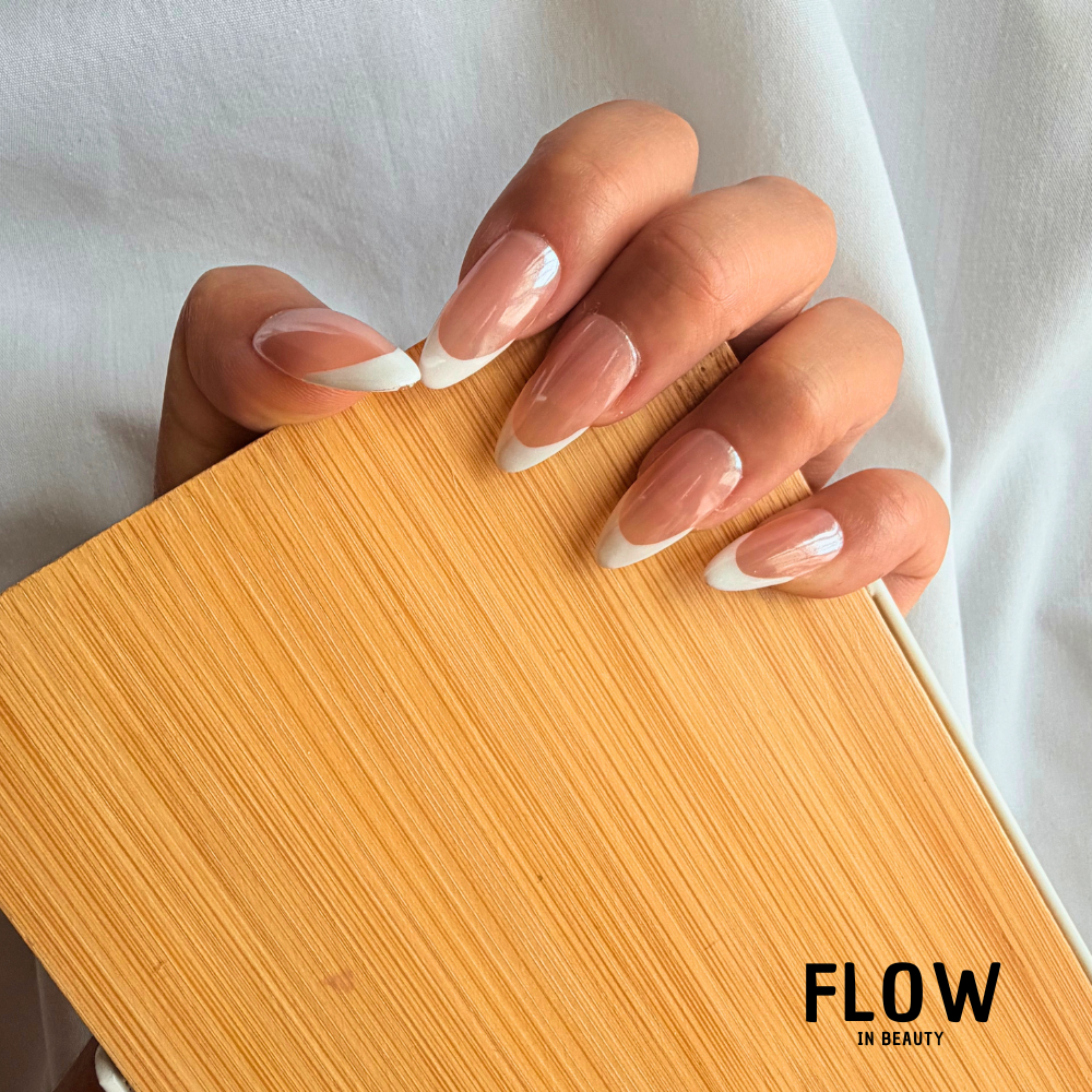 Unhas Press-On French Almond