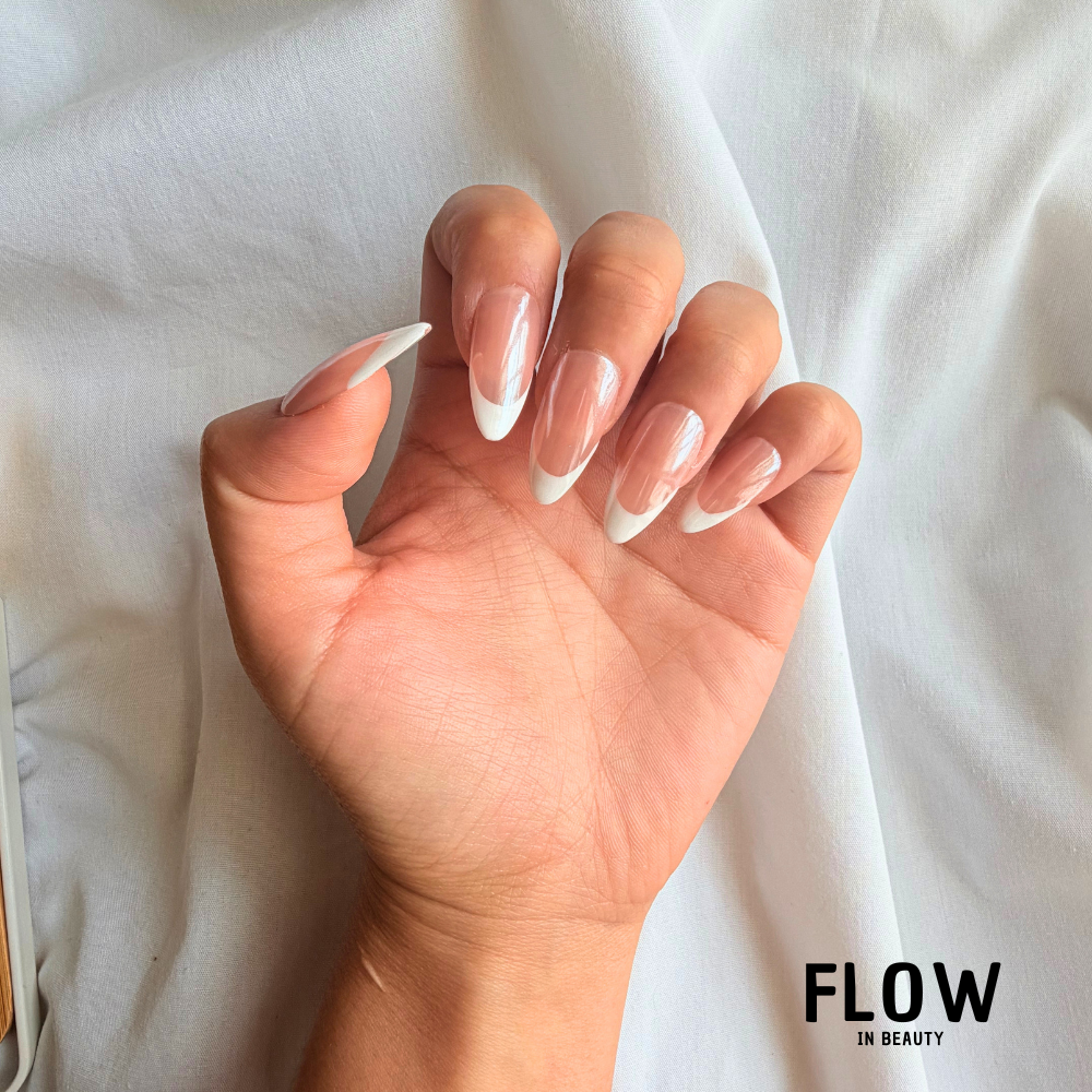 Unhas Press-On French Almond