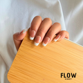 Unhas Press-On Branco French