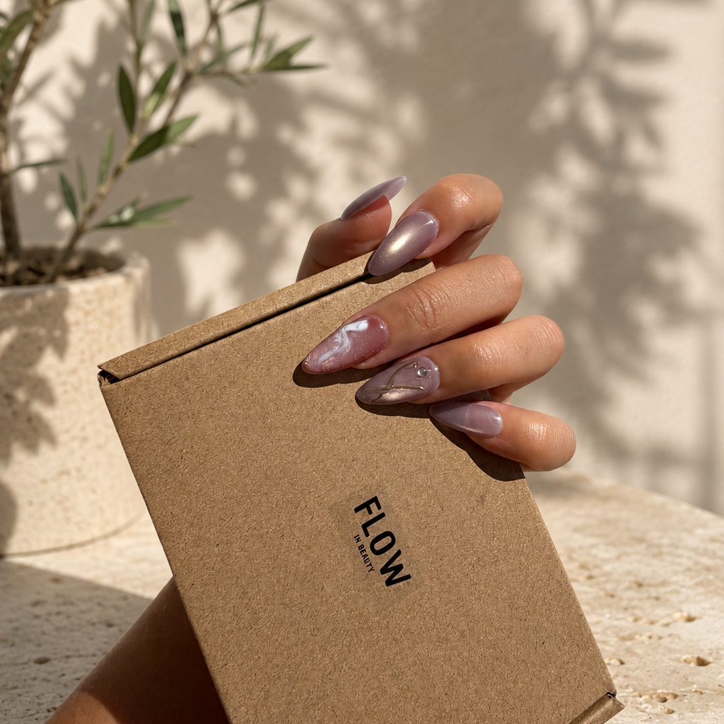 Nude Blush Elegance Press-On Nails
