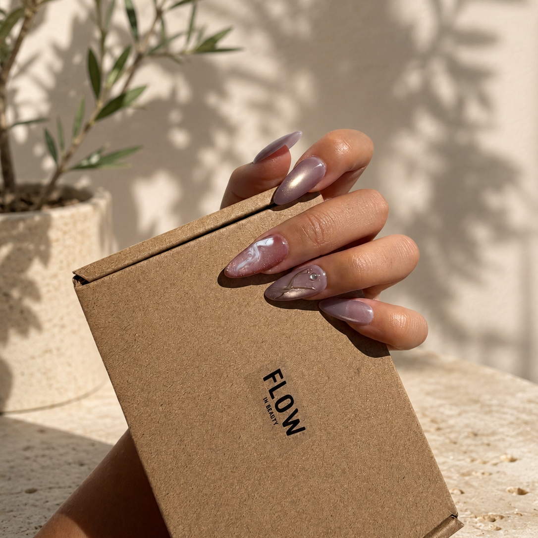 Nude Blush Elegance Press-On Nails