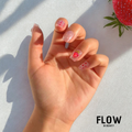 Press-On Nails Strawberry Pearl