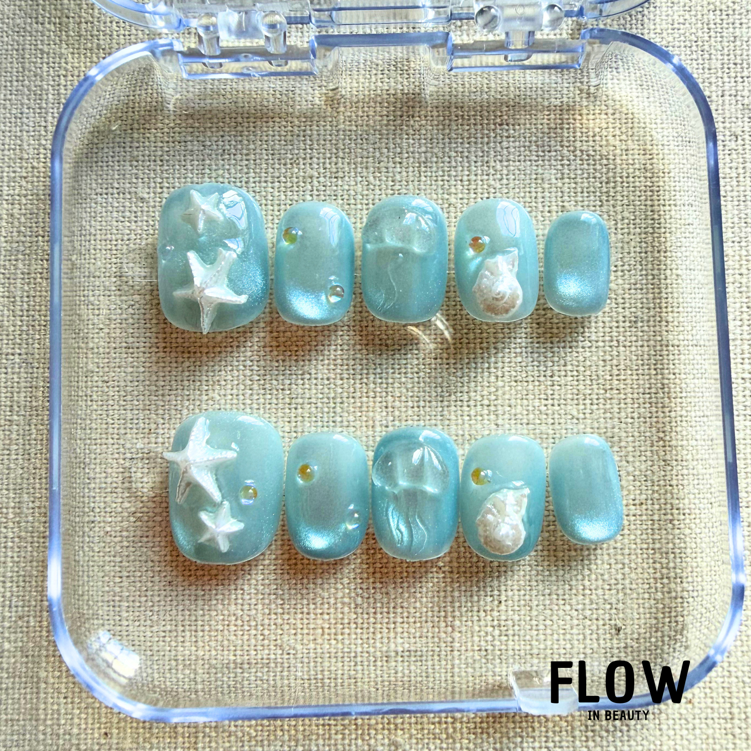 Unhas Press-On Ocean stars